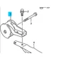 motortartó gumibak Swift 1.0  jobb utgy.  11610-60B30, 11610-60B10