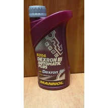 olaj szervó és automata Mannol Dexron III. literes (piros)