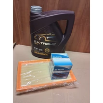 szervíz csomag szett olajcsere készlet Ignis, Wagon-R benzin, Mannol 5W40 EXTREME 4l.+ szűrők