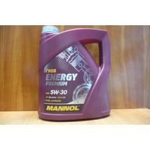olaj motorba 5W30 Mannol Energy Premium, 4 literes,  olaj, motorolaj