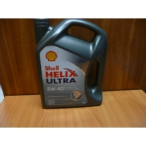 olaj motorba 5W40 Shell Helix Ultra 4 literes,  olaj, motorolaj