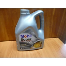 olaj motorba 5W40 Mobil Super 3000 4 literes,  olaj, motorolaj
