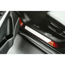 ajtóvédő, küszöbvédő díszléc, díszcsík  S-Cross  990E0-61M60-001, alumínium, S logóval   (4 db-os szett)  