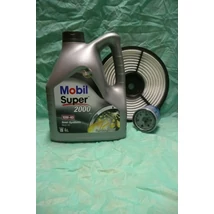 szervíz csomag szett olajcsere készlet Swift 1.0, 1.3 (8V) 2003-ig: Mobil 10W40 4l. olaj + olajszűrő + levegőszűrő