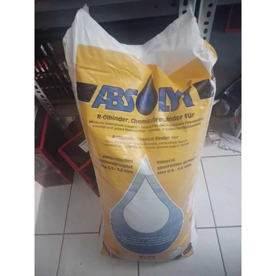 olajmegkötő, olajsemlegesítő por 20 kg, 30L.  (olaj, motorolaj)