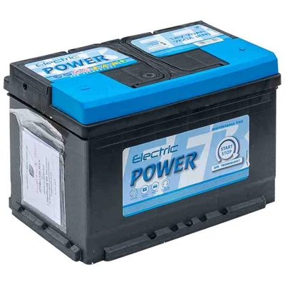 akkumulátor 60A Start Stopos rendszerekhez, Cross, Vitara).   ELECTRIC POWER START-STOP 60AH 640A EN J+ JOBB+ KÉK  (EFB)
