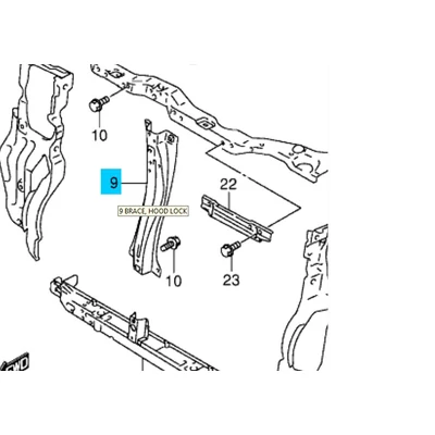 zármerevítő Alto gyári 58241M79G00