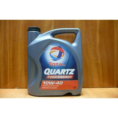 olaj motorba 10W40 Total Quartz 7000 4 literes,  olaj, motorolaj