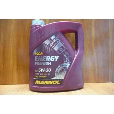 olaj motorba 5W30 Mannol Energy Premium, 4 literes,  olaj, motorolaj