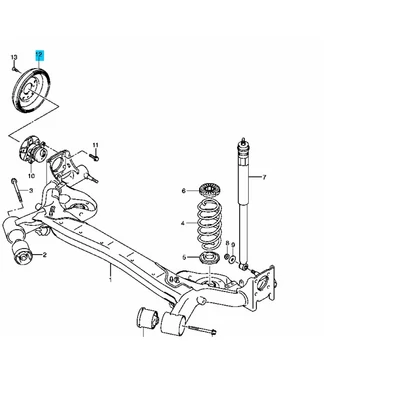 fékdob SX4 (gyári) 43511-79J00 , 43511-79J01  