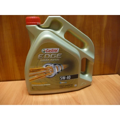 olaj motorba 5W40 Castrol Edge Turbo Diesel 4 literes,   olaj, motorolaj